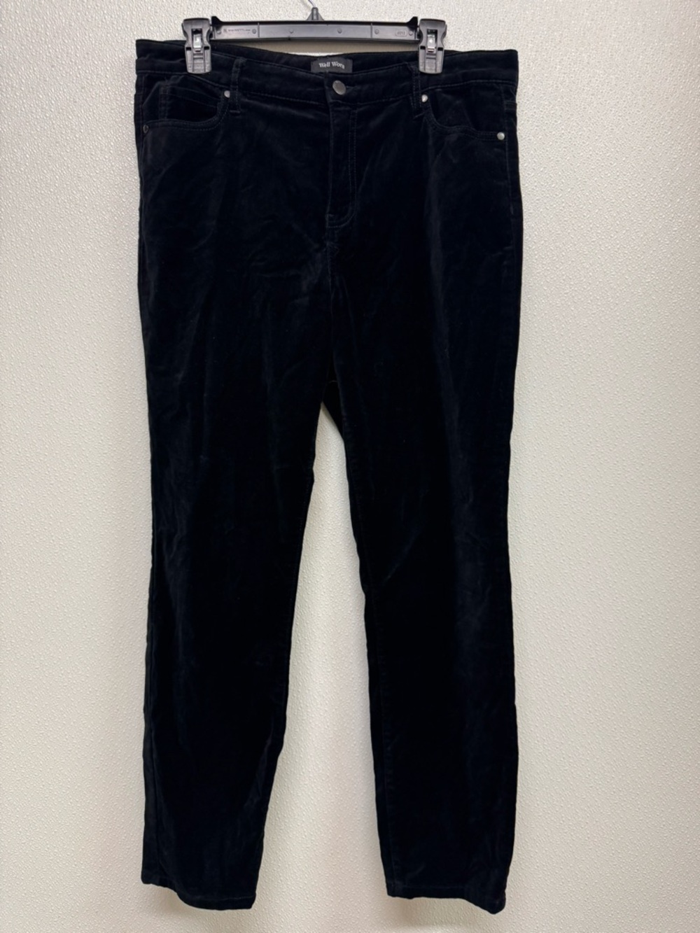 Well Worn Black Corduroy Pants Women's Sz 12